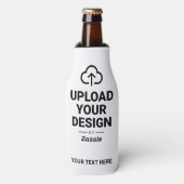 Personalisierte Grafik mit Text Flaschenkühler (Flaschenvorderseite)