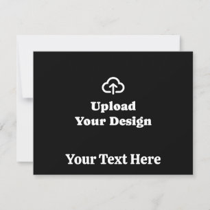 Personalisierte Grafik mit Text Mitteilungskarte