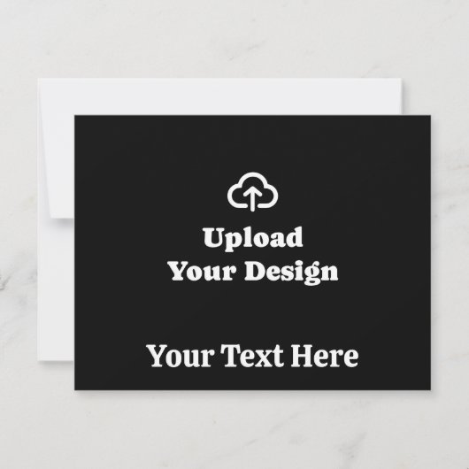 Personalisierte Grafik mit Text Mitteilungskarte (Vorderseite)