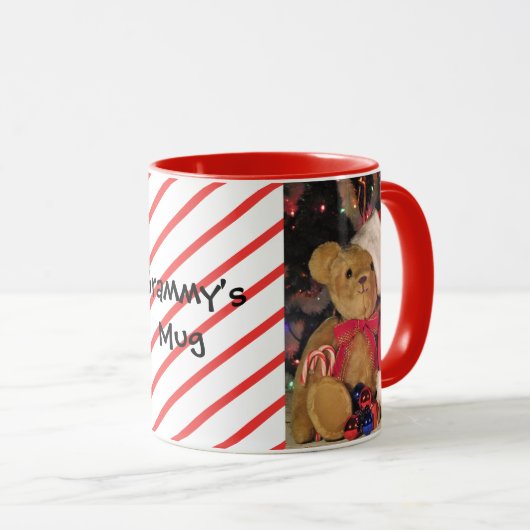 Personalisierte Grammys WeihnachtsTasse Tasse (VorderseiteRechts)