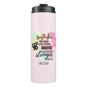 Personalisierte GRANDAUGHTER-Geschenke   Niedliche Thermosbecher