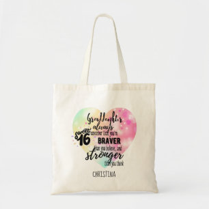 Personalisierte GRANDAUGHTER-Geschenke Niedliche Tragetasche