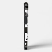 Personalisierte graue Camouflage Case-Mate iPhone Hülle (Rückseite / Rechts)