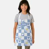 Personalisierte graue Schürze (Insitu)