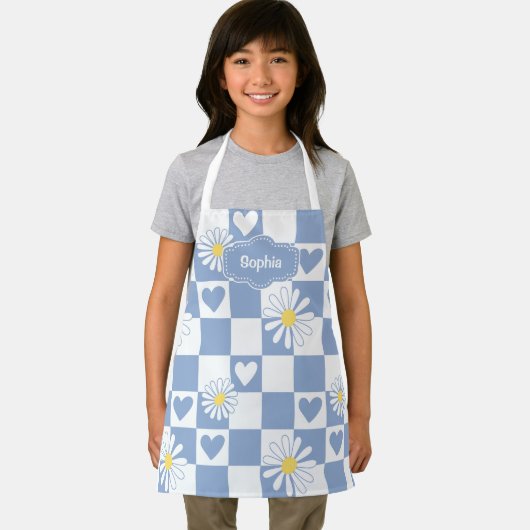 Personalisierte graue Schürze (Insitu)