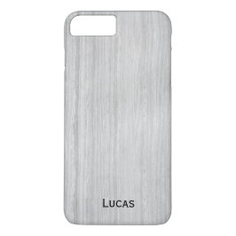Personalisierte Graue Streifen iPhone 7 Plus iPhone 8 Plus/7 Plus Hülle