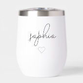 Personalisierte Gravur Polar Camel Wine Bridesmaid (Vorderseite)