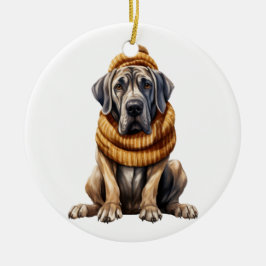 Personalisierte Great Dane Dog Art Keramik Ornament