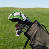Personalisierte Green Golf Head Abdeckung mit Foto Headcover (In SItu)