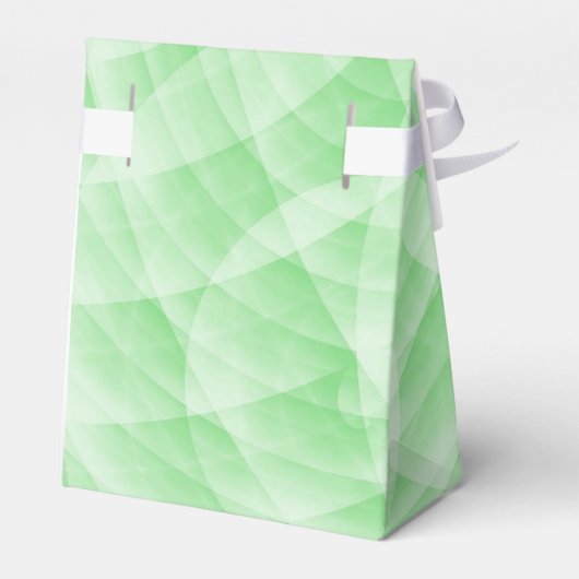 Personalisierte Green Scallop Frame Fevor Box Geschenkschachtel (Rückseite)