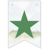 Personalisierte Green Tracer Theme Bunting Flags Wimpelkette (Zweite Fahne)