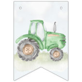 Personalisierte Green Tracer Theme Bunting Flags Wimpelkette (Dritte Fahne)
