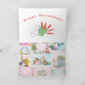 PERSONALISIERTE GREETCard FÜR HNY & HANUKKAH Dankeskarte (Innenseite)