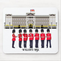 Personalisierte Grenadierwache auf der Parade