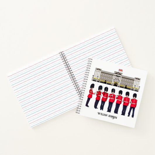 Personalisierte Grenadierwache Notizblock (Innenseite)
