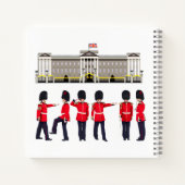 Personalisierte Grenadierwache Notizblock (Rückseite)