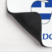 Personalisierte griechische küssen mich, den ich mousepad (Ecke)