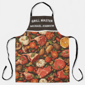 Personalisierte GRILLEN Grill Master Schürze (Vorderseite)
