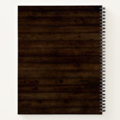 Personalisierte GRILLEN King Recipe Notizblock (Rückseite)