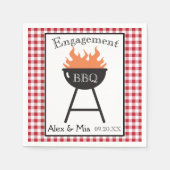 Personalisierte GRILLEN Paper Napkin Serviette (Vorderseite)