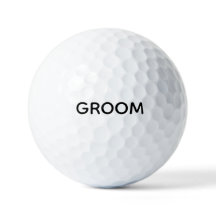 Personalisierte Groom Golfbälle | Hochzeitstag