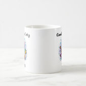 Personalisierte Groovy Octopus Tasse - Retro Hippi (Mittel)