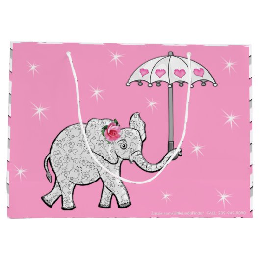 Personalisierte Große Geschenktüte (Rückseite)