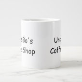 PERSONALISIERTE GROSSE KAFFEE-TASSE Jumbo-Tasse (Vorderseite)