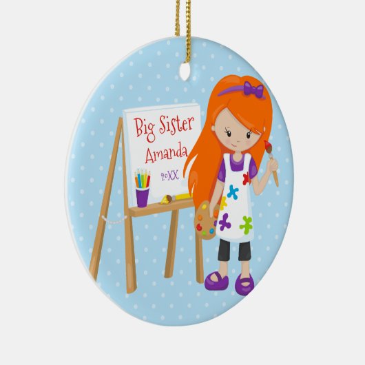 Personalisierte große keramik ornament (Rechts)