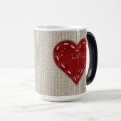 Personalisierte große verwandelnde Tasse mit (VorderseiteRechts)