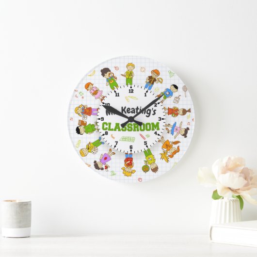 Personalisierte Große Wanduhr (Zuhause)