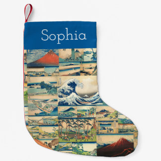 Personalisierte große Welle Hokusai sieht den Kleiner Weihnachtsstrumpf