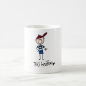 Personalisierte großer Bruder-T-Shirts und Kaffeetasse (Mittel)