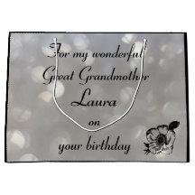 Personalisierte Großmutter Geburtstag