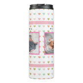 Personalisierte Großmutter-Geschenke Thermosbecher (Rückseite)