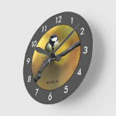 Personalisierte Großuhr Runde Wanduhr (Winkel)