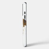 Personalisierte Grumpy Puggy mit Cigar Case-Mate iPhone Hülle (Rückseite / Links)