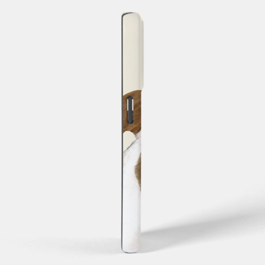 Personalisierte Grumpy Puggy mit Cigar Case-Mate iPhone Hülle (Rückseite / Rechts)