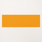 Personalisierte, grün-orange-schwarze Katze Yogamatte (Rückseite (Horizontal))