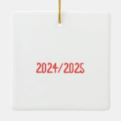 Personalisierte Grundschule Keramikornament (Rückseite)