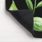 Personalisierte grüne Blätter Mousepad (Ecke)