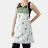 Personalisierte grüne Botanik Schürze (InSitu)