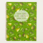 Personalisierte grüne Früchte Planer (Vorderseite)