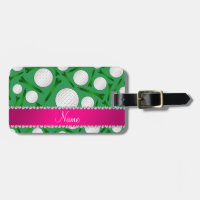 Personalisierte grüne Golfball-NamensT-Shirts