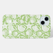 Personalisierte grüne Muscheln Case-Mate iPhone Hülle (Rückseite (Horizontal))