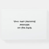 Personalisierte Grüne Traktorandenhochzeit Gästebuch (Rückseite)