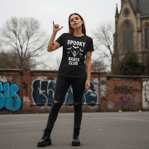 Personalisierte Gruselige Halloween-Gruppen- Colle T-Shirt