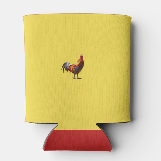 Personalisierte Gruß von Hühnern Dosenkühler (Rückseite)