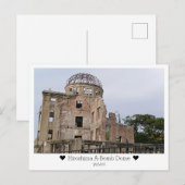 Personalisierte, Grüße aus Hiroshima, Japan Postkarte (Vorne/Hinten)