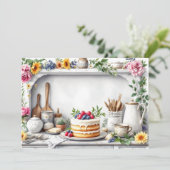 Personalisierte Grußkarte Feiertagskarte (Stehend Vorderseite)